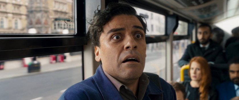 Steven freaked out on a London bus.