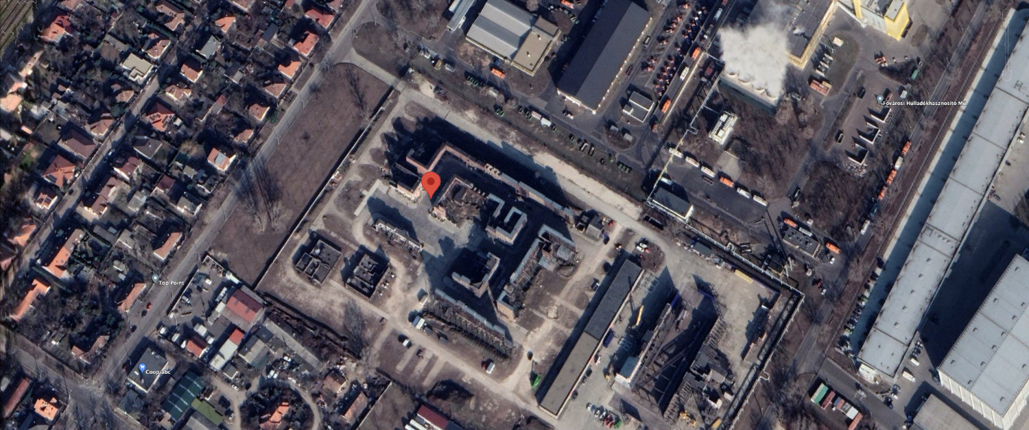 Satellite view of Origo studios where the Chicago scenes were filmed.