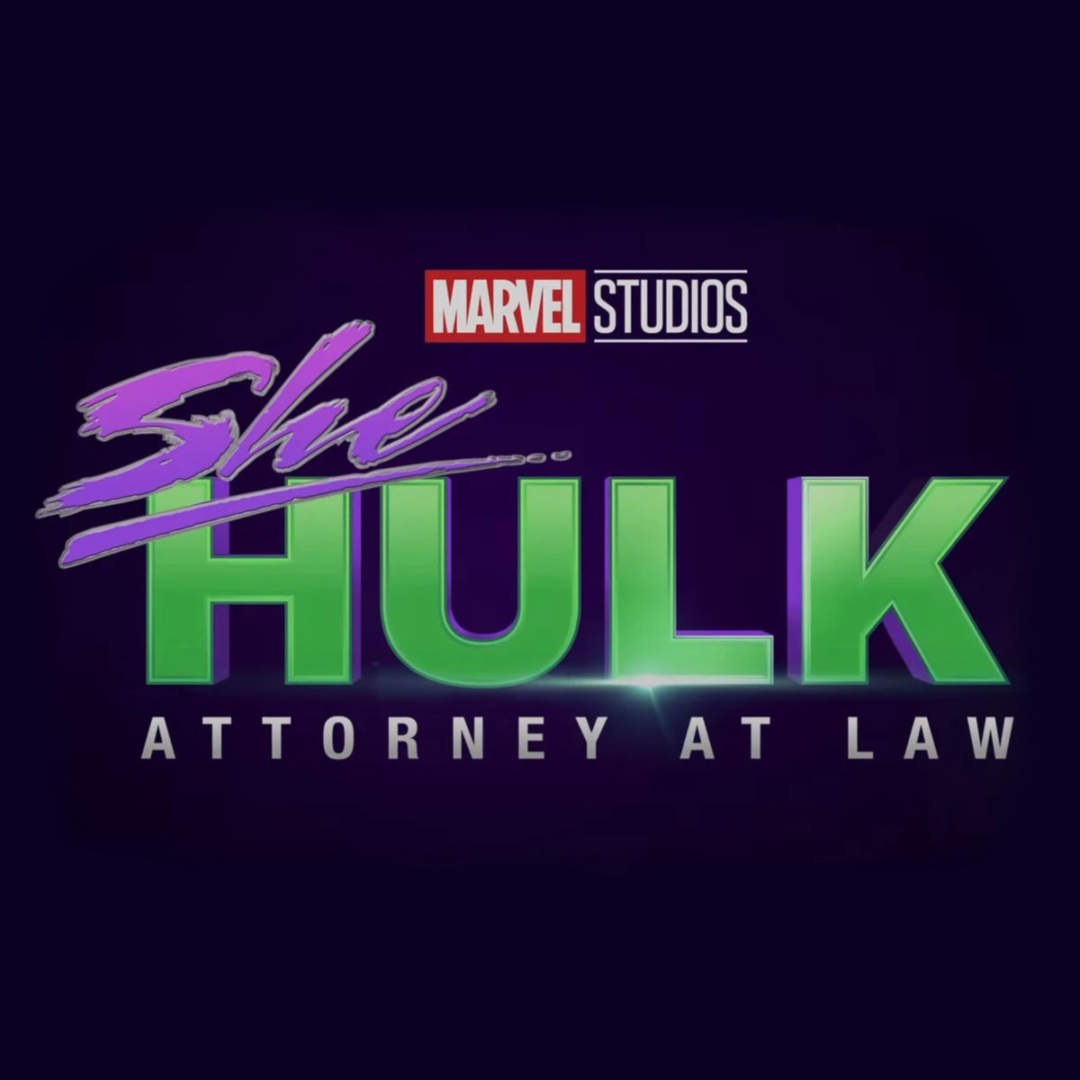 Marvel Studio's She-Hulk Attorney At Law logo