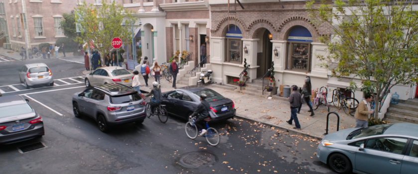 New York city street corner.