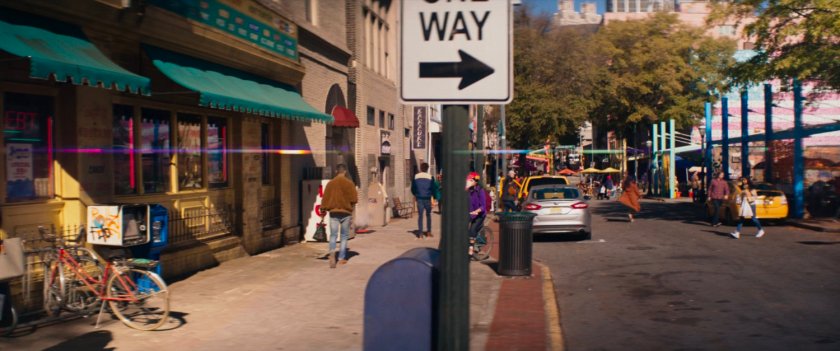 Street outside Circle Q store.