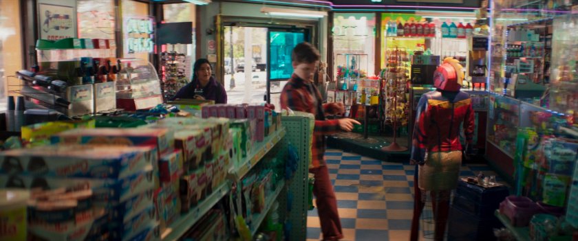 Kamala and Bruno inside Circle Q store.