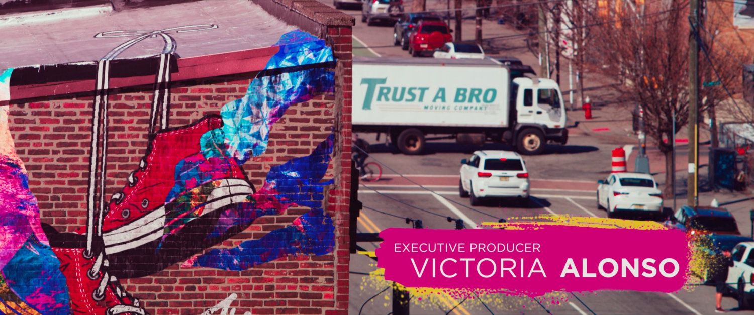 Ms Marvel end credit screen: Intersection with Trust-A-Bro Van (Text: Executive Producer Victoria Alonso)