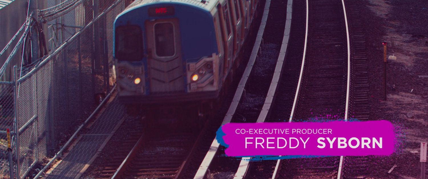 Ms Marvel end credit screen: Train (Text: Co-Executive Producer Freddy Syborn)