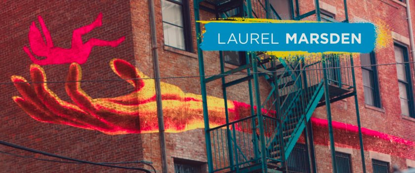 Ms Marvel end credit screen: Apartment and Fire Escape (Text: Laurel Marsden)