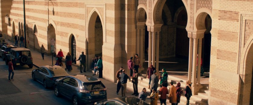 Exterior of Jersey City mosque.