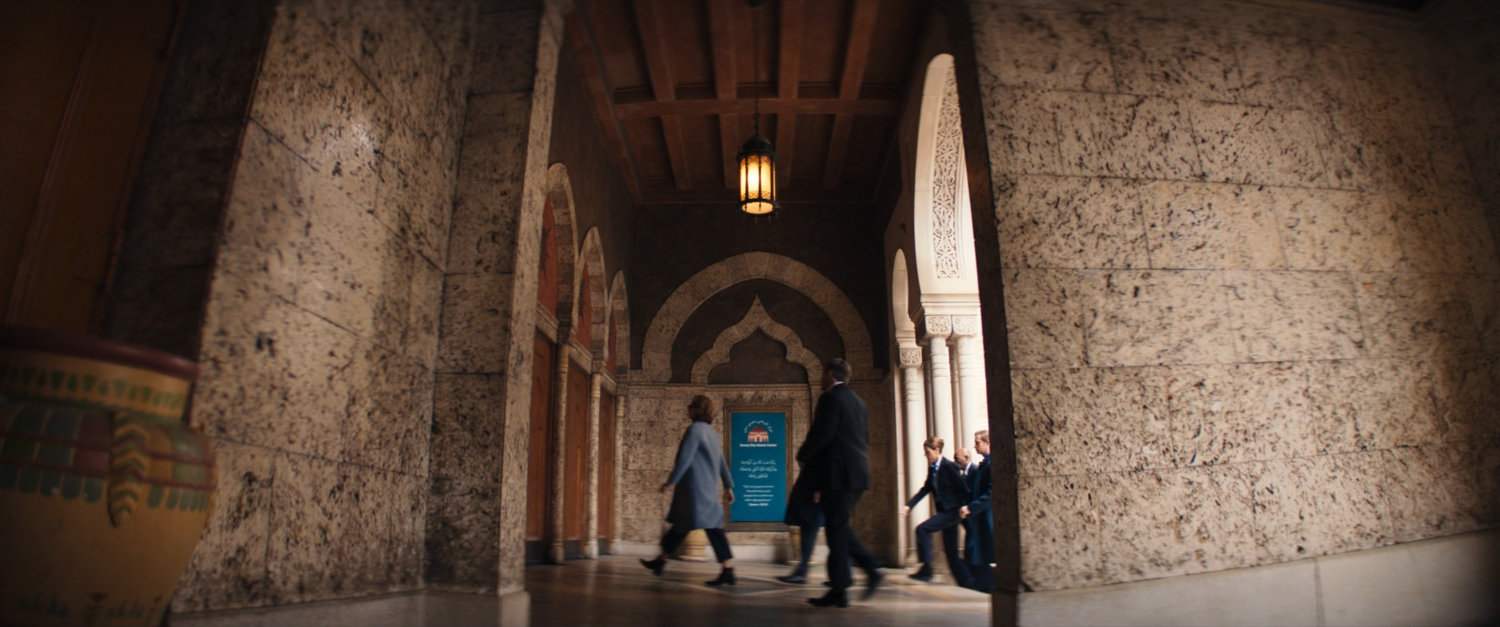 DODC agents entering Jersey City mosque.