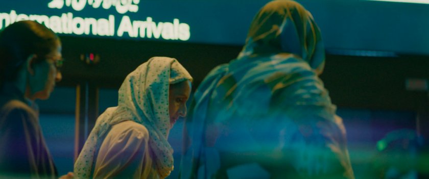 Exterior of Jinnah International Airport.