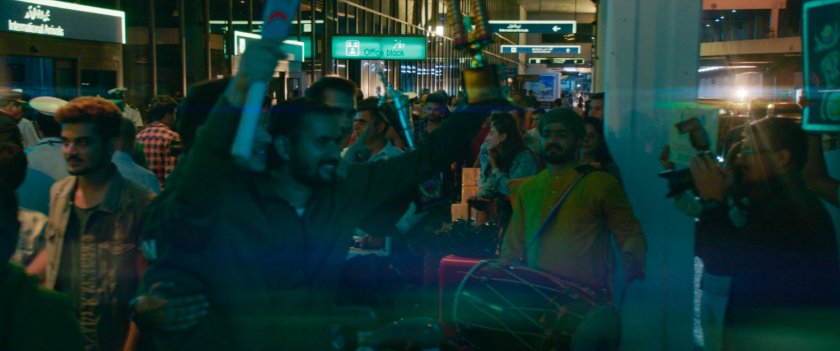 Exterior of Jinnah International Airport.