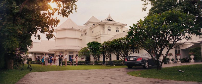 Exterior of a boat club in Karachi.