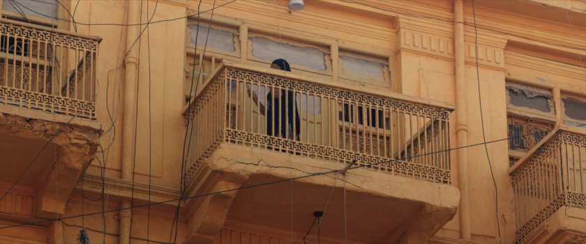 View of Karachi balcony.