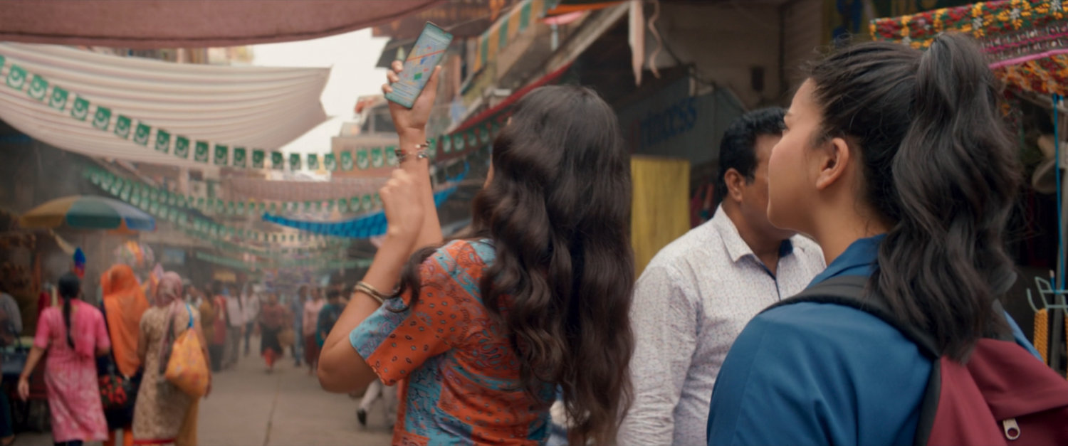 Kamala, Zainab and Owais explore old town Karachi.