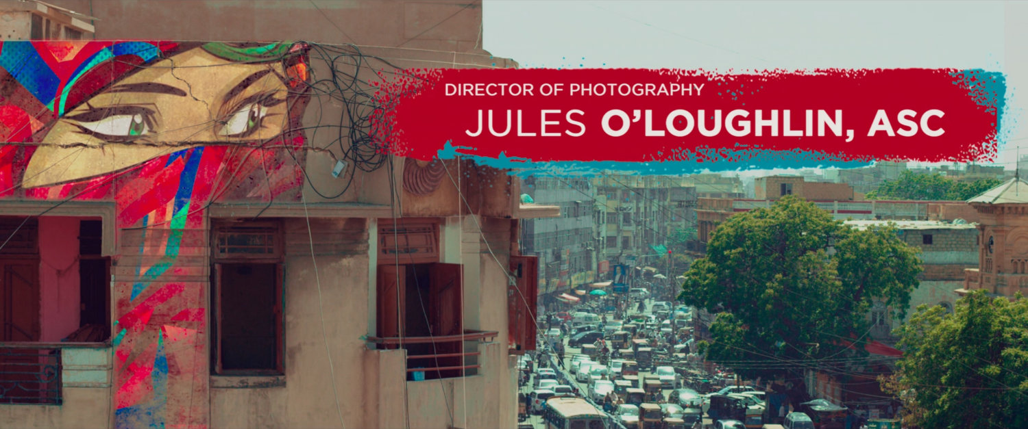 Ms Marvel end credit screen: Building and Street Traffic (Text: Director of Photography Jules O'Loughlin ASC)