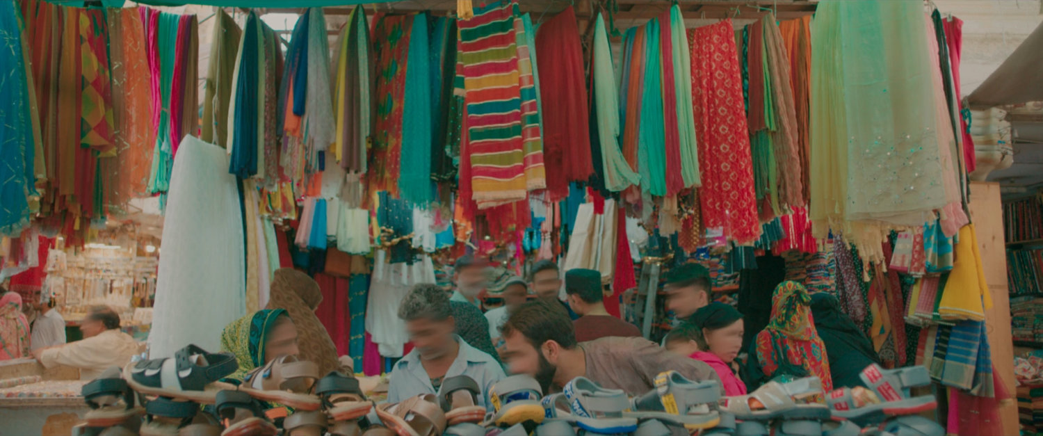 Ms Marvel end credit screen: Clothing Stall