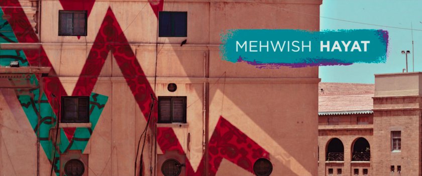 Ms Marvel end credit screen: Building (Text: Mehwish Hayat)