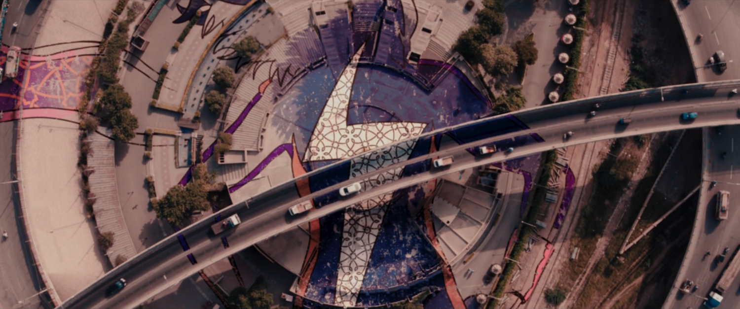 Ms Marvel end credit screen: Aerial Plaza