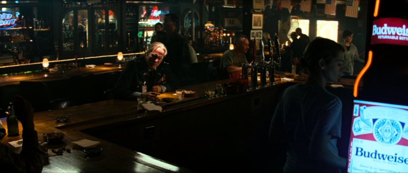 General Ross drinking in a bar.