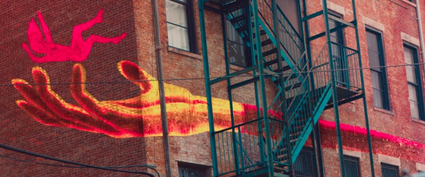 Ms Marvel end credit screen: Apartment and Fire Escape