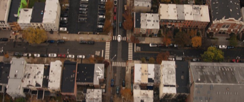Aerial view of Jersey City.