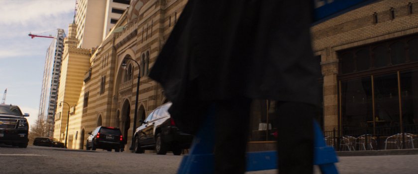 Exterior of Jersey City mosque.