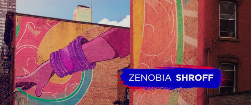 Ms Marvel end credit screen: Apartment (Text: Zenobia Shroff)