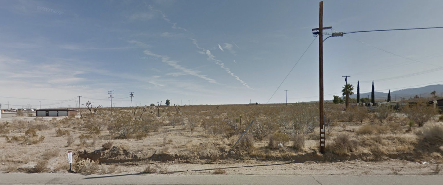 Google Street View of filming location for diner.
