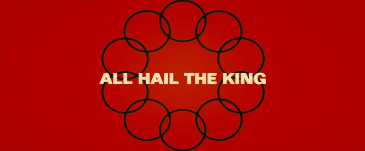 Title card for All Hail the King One Shot.