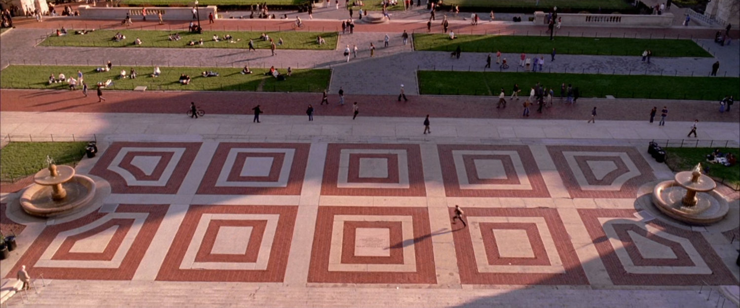 Overview of Columbia University quad.