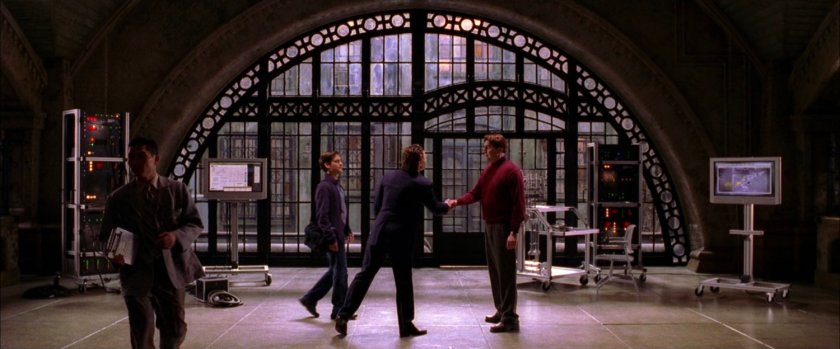 Interior of Otto Octavius labs.