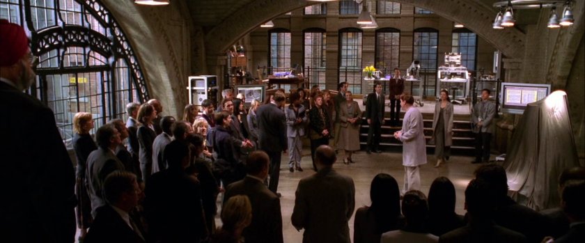 Interior of Otto Octavius labs.