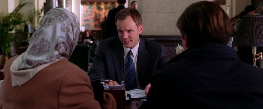 Manager with May and Peter in National Savings and Loan bank.