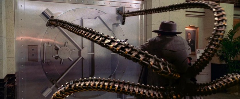 Vault inside National Savings and Loan bank.