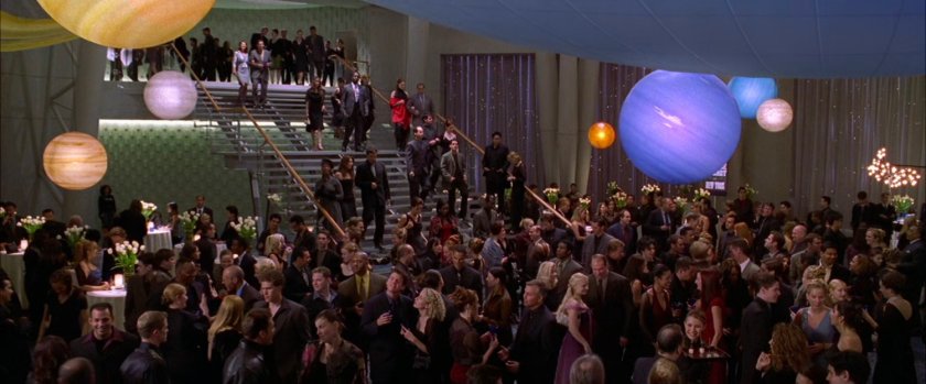 Interior planetarium.