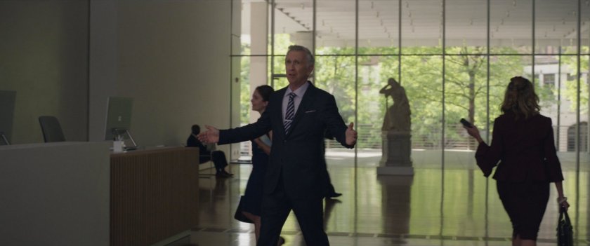 Holden Holliway welcomes Jen Walters to Jen Walters walks across the courtyard of GLK&H.