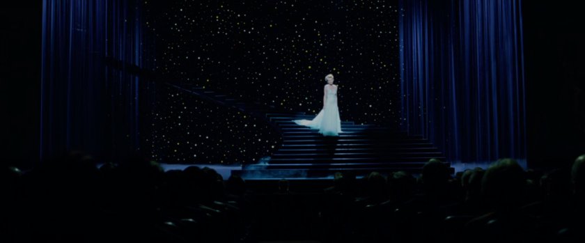 Mary Jane on stage in musical number.