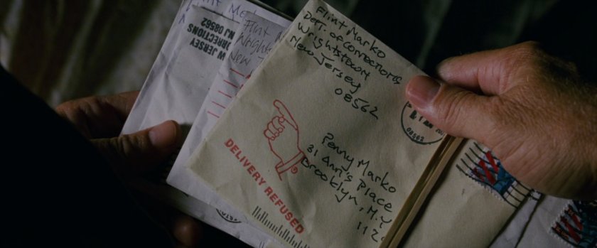 Letters addressed to Penny Marko on Ann's Place in Brooklyn.