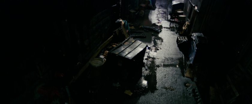 New Goblin crashing in alley.