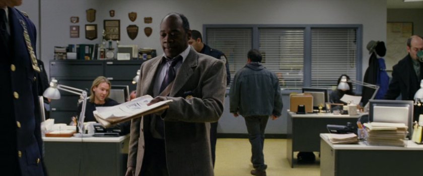 Interior police precinct.