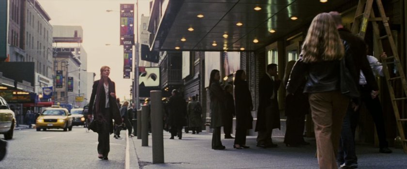 Exterior Broadhurst Theater.