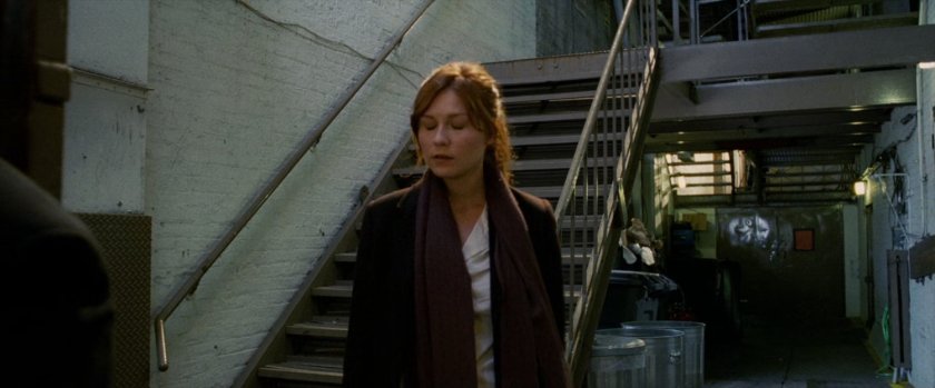 Mary Jane at exterior alley of Broadhurst Theater.