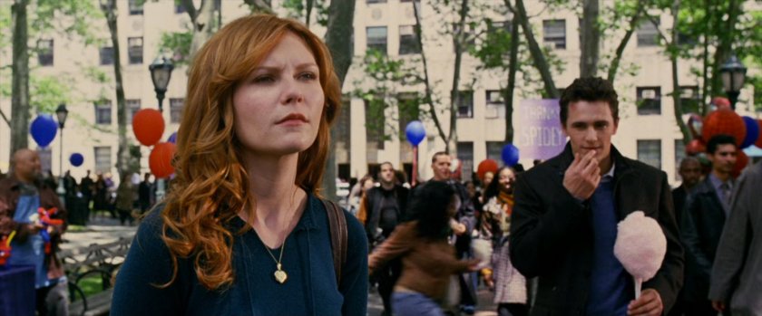 Mary Jane and Harry Osborne at Spider-Man day event.