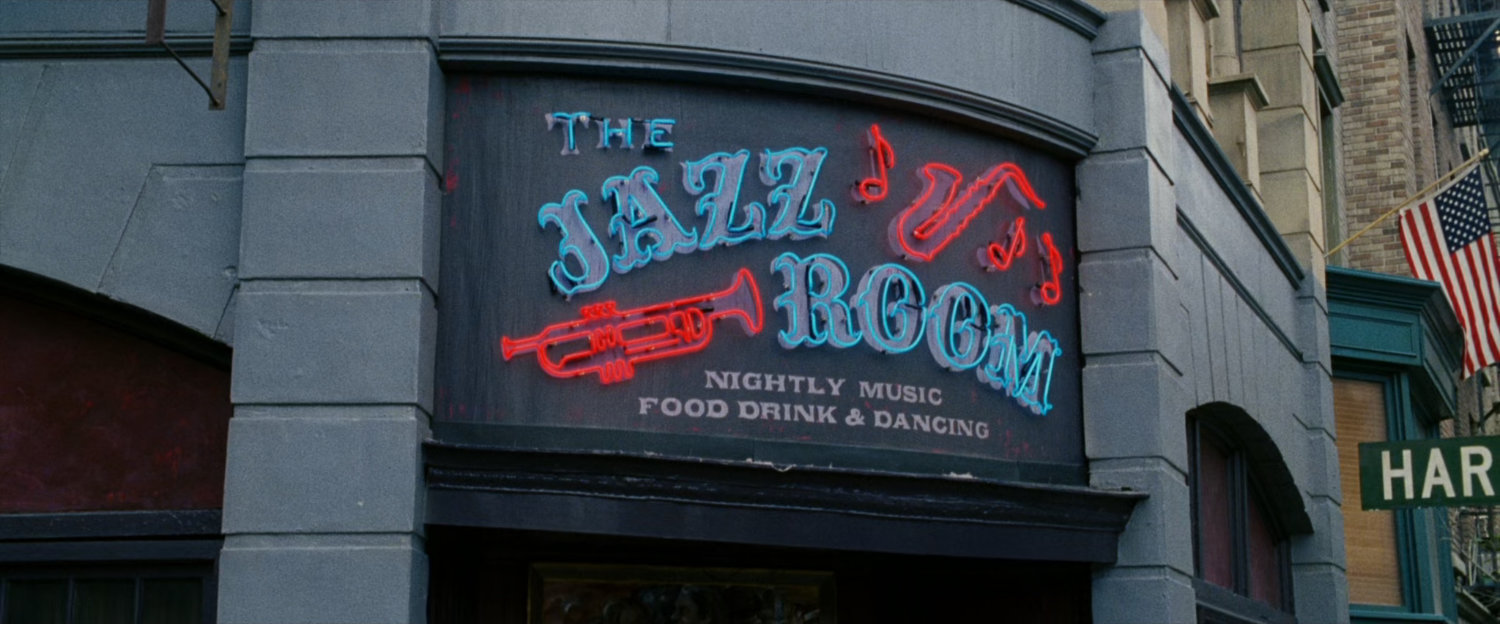 Exterior of The Jazz Room.