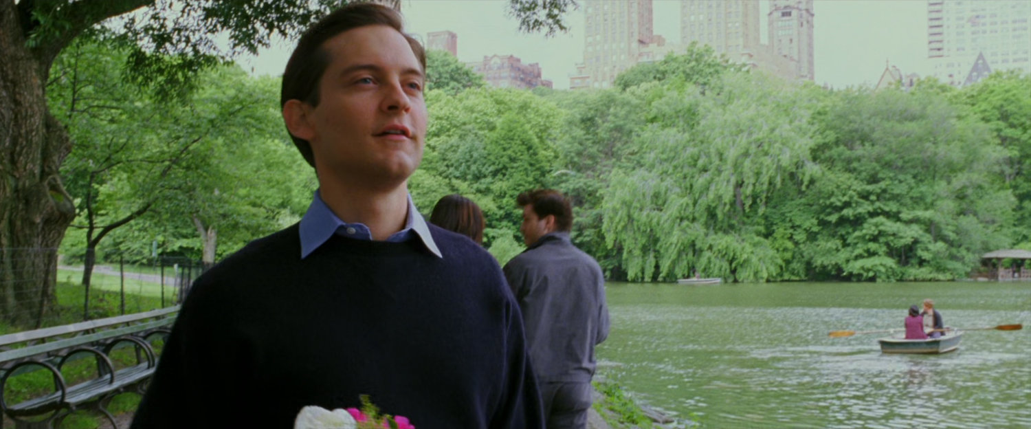Peter Parker at Central Park.