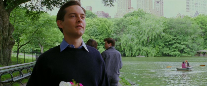 Peter Parker at Central Park.