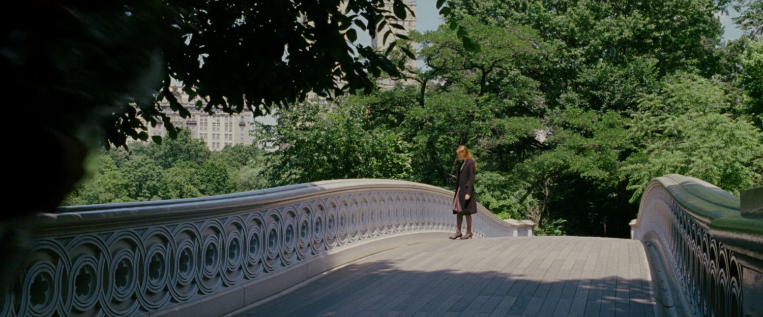 Mary Jane on Bow Bridge at Central Park.
