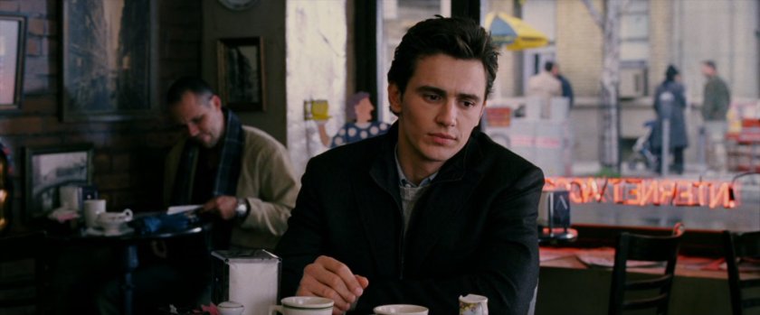 Harry Osborn inside d'Esposito Coffee.