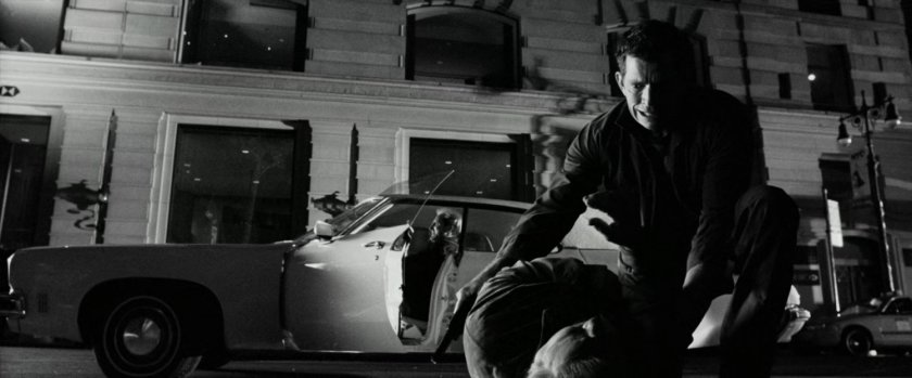 Flint Marko cradling a dying Uncle Ben.