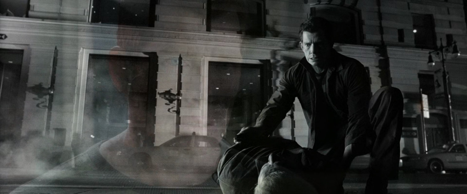 Flint Marko cradling a dying Uncle Ben.