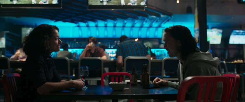 Interior of Finley's Sports Bar.