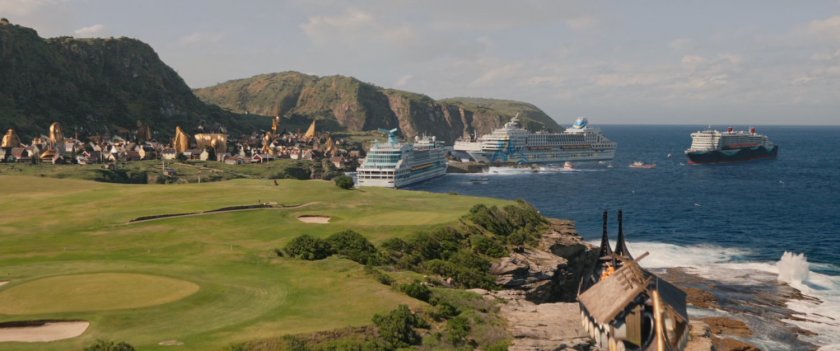 The bluffs outside New Asgard.